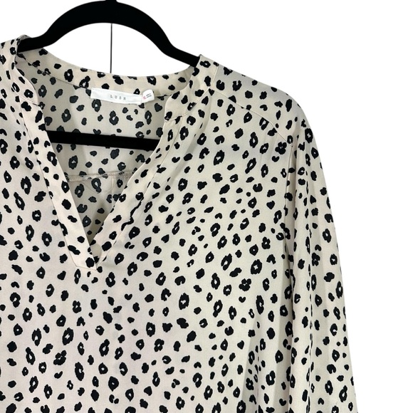 Lush Warren split neck blouse - Picture 2 of 5